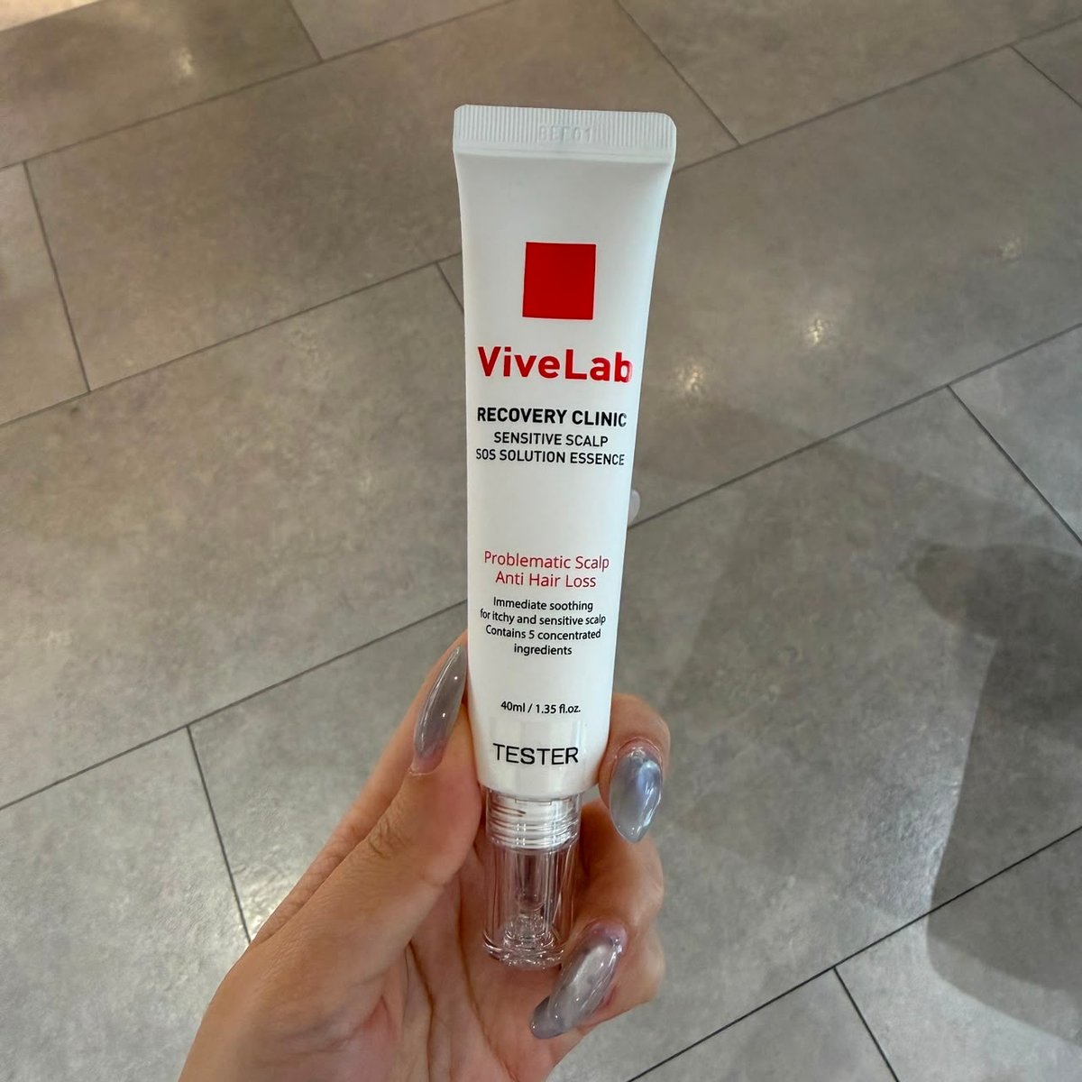 VIVELAB VV615 RECOVERY CLINIC SENSITIVE SCALP SOS SOLUTION ESSENCE(40ML)(KR37.0)