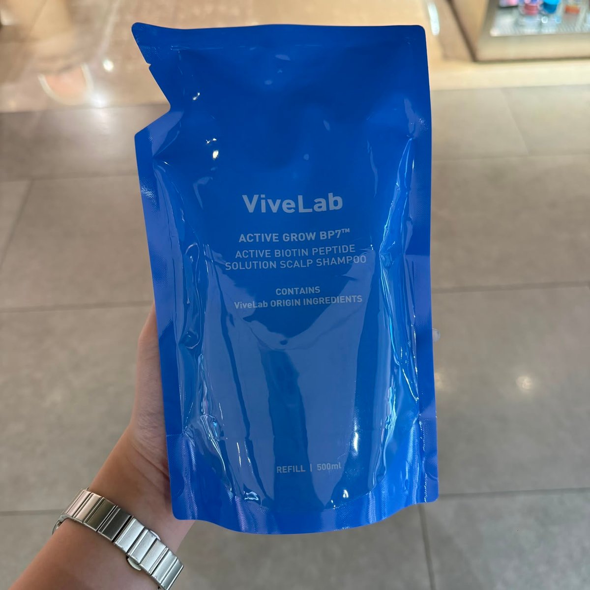 VIVELAB VV616 ACTIVE BIOTIN PEPTIDE SOLUTION SCALP SHAMPOO REFILL (500ML) (KR39.0)