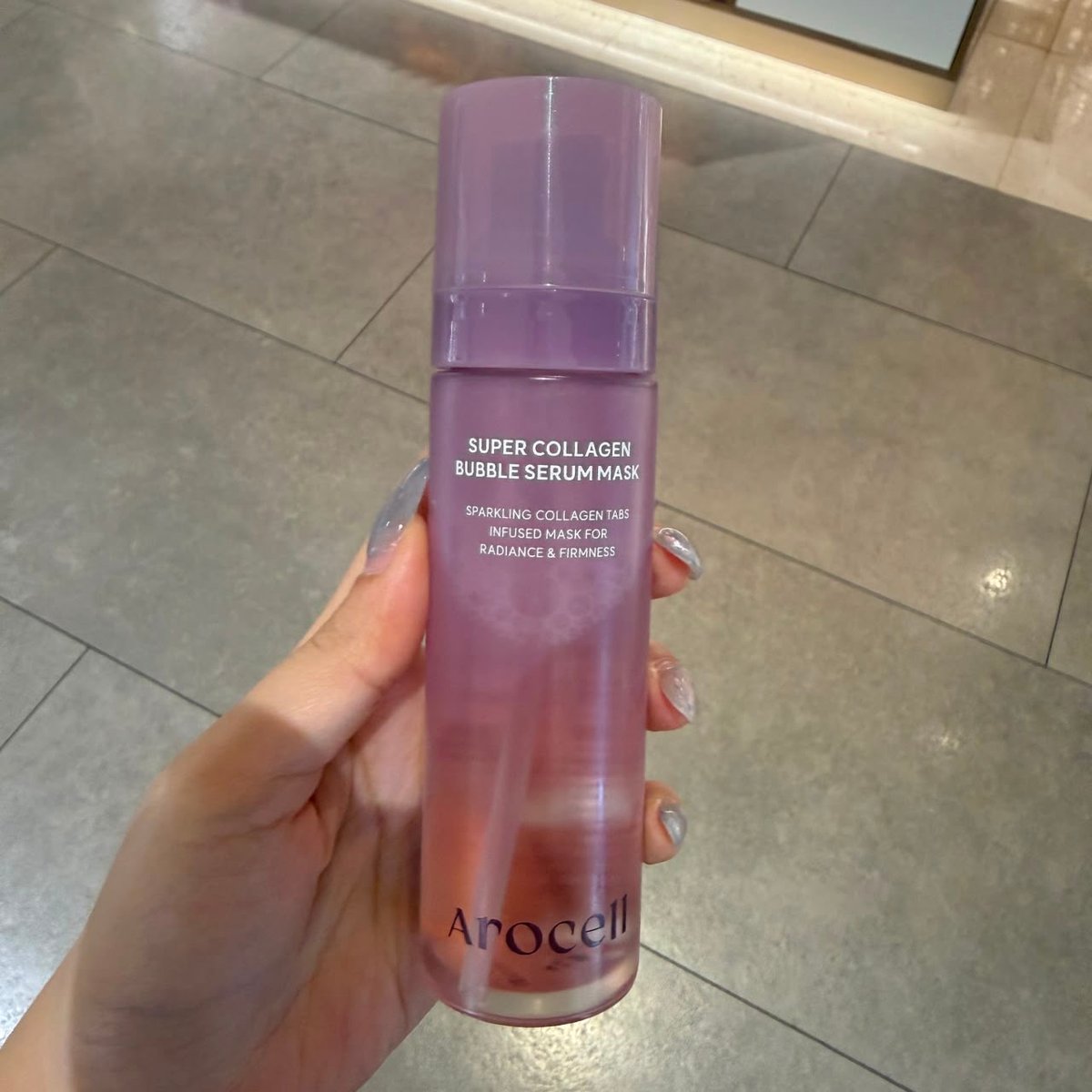 AROCELL AR255 SUPER COLLAGEN BUBBLE SERUM MASK (90G)(KR37.0)