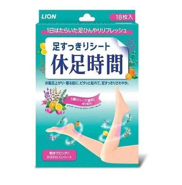 OLIVE YOUNG YY713 LION 休足时间 （18枚）(KR37.0)