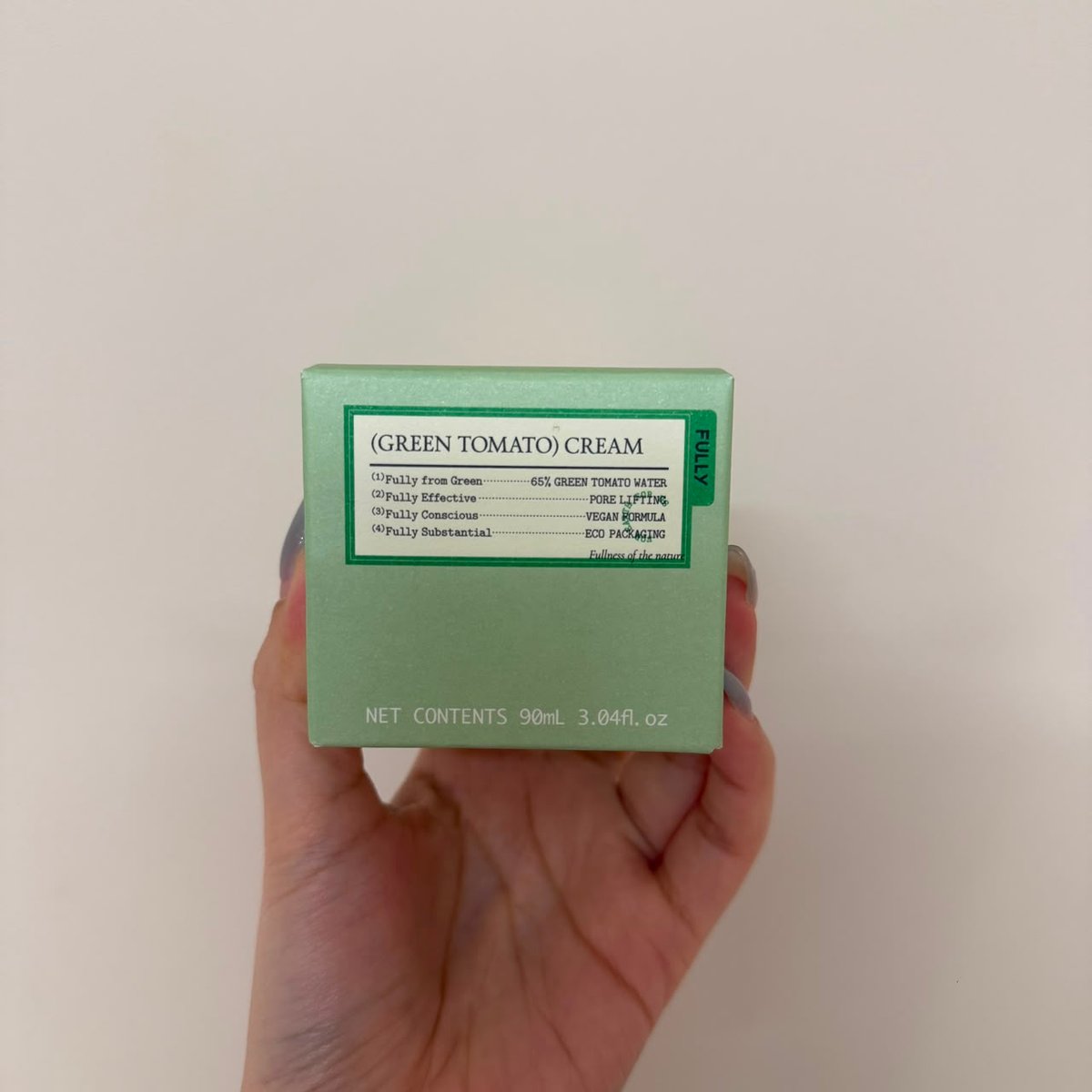 DDM DD709 FULLY (GREEN TOMATO) CREAM (90ML) (KR37.0)