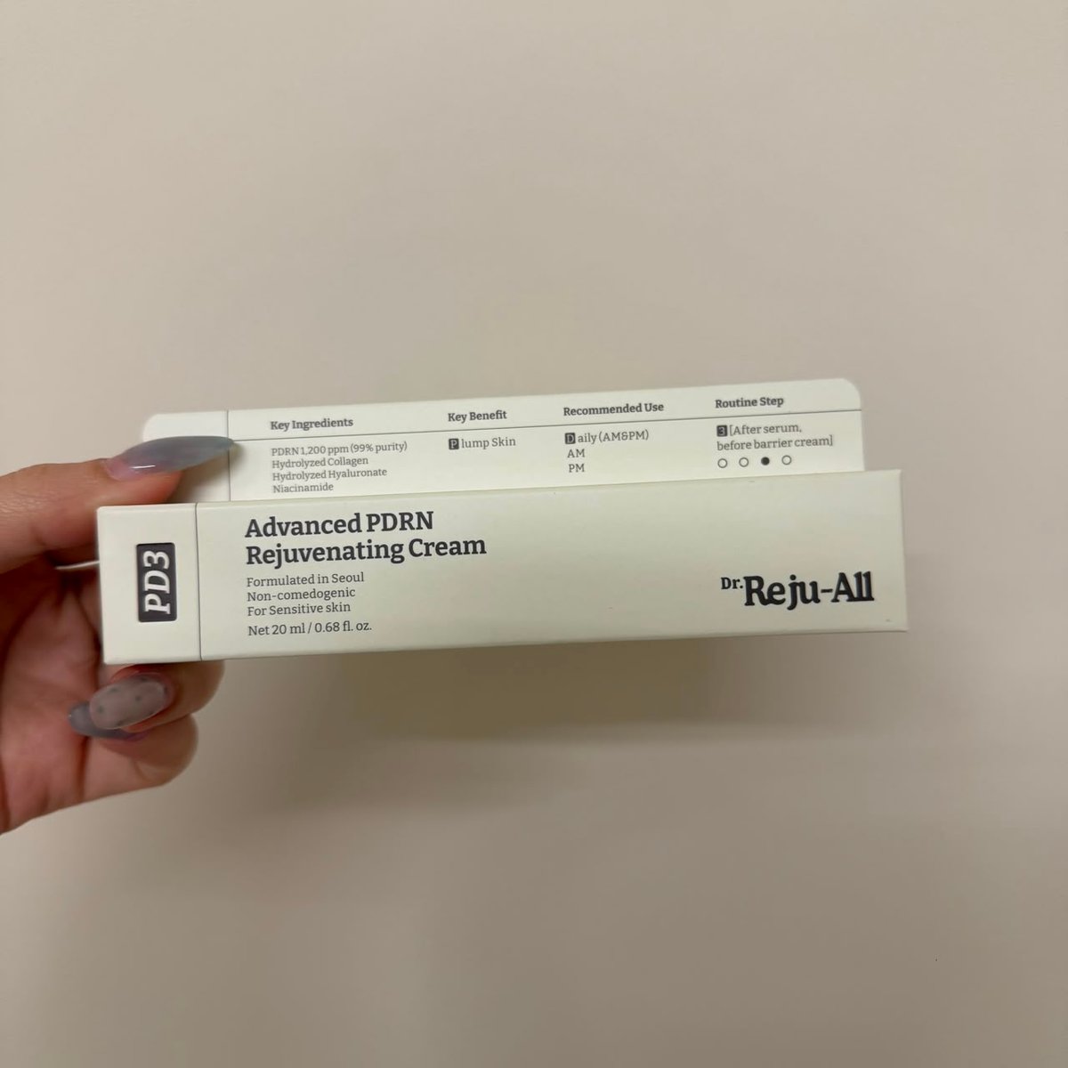 DDM DD710 REJU-ALL ADVANCED PDRN REJUVENATING CREAM (20ML) (KR37.0)