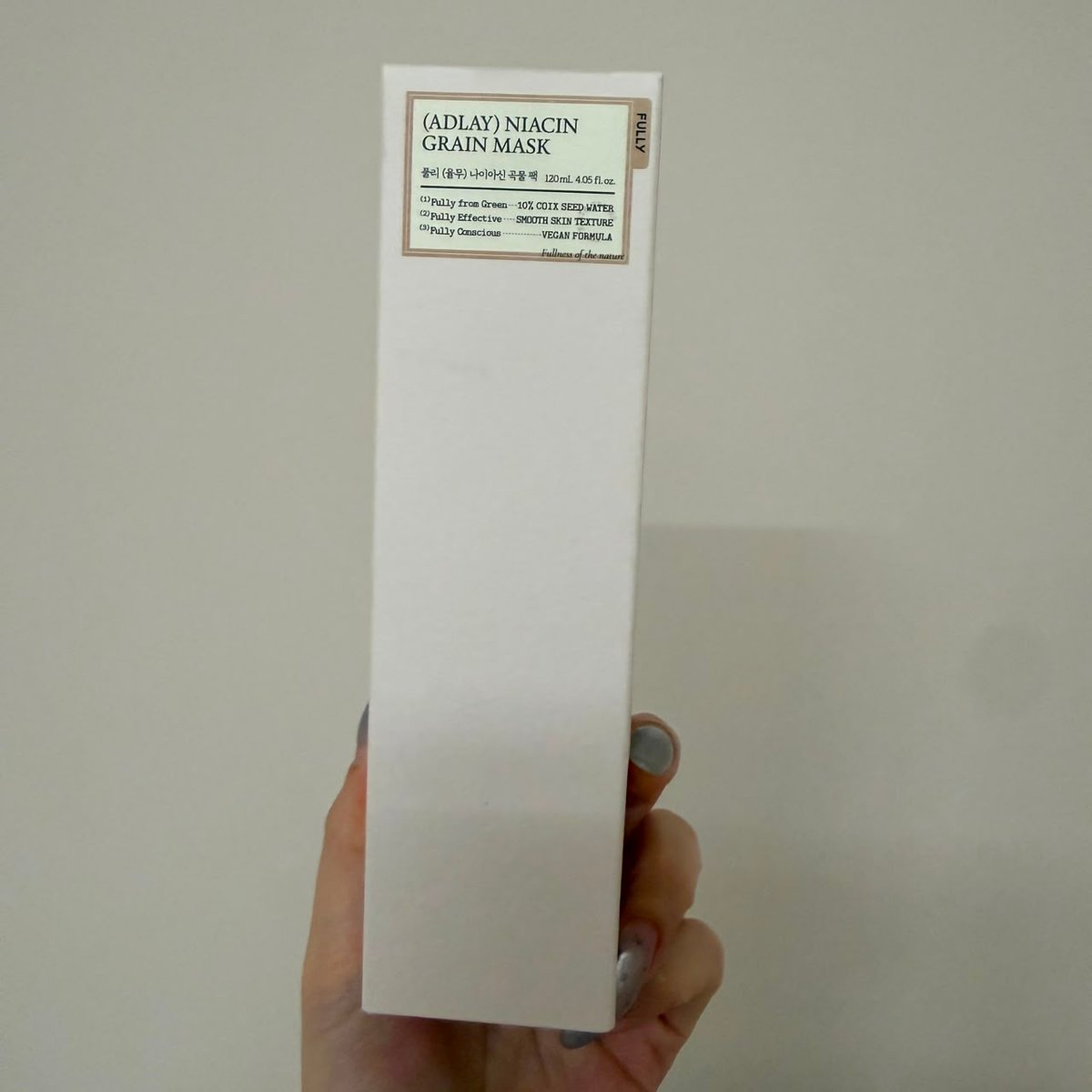 DDM DD745 FULLY (ADLAY) NIACIN GRAIN MASK 120ML(KR37.0)