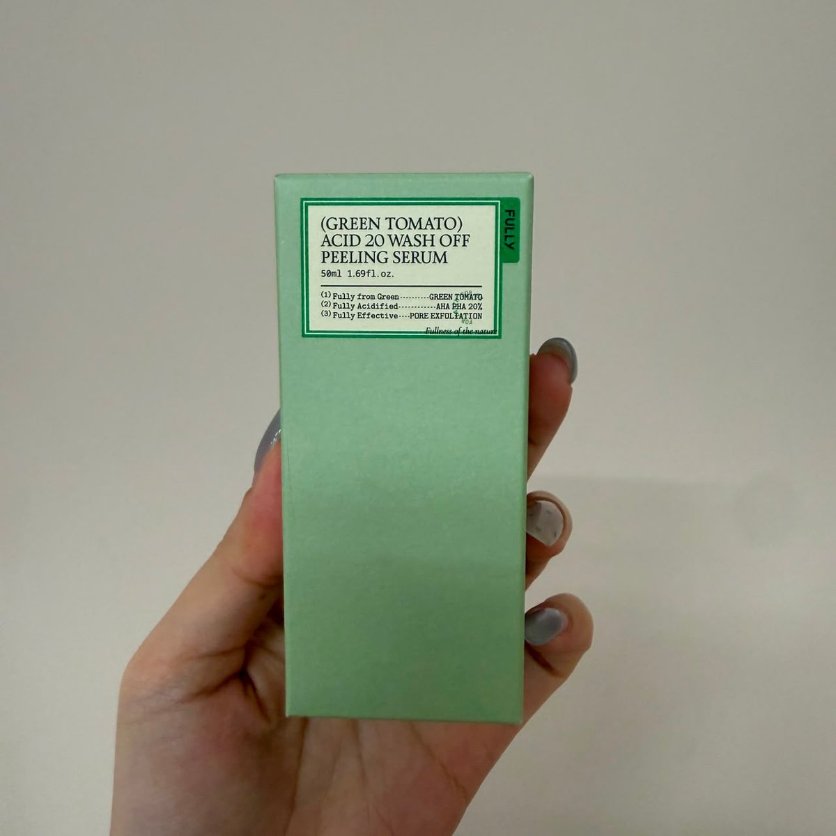DDM DD749 FULLY (GREEN TOMATO) ACID 20 WASH OFF PEELING SERUM 50ML(KR37.0)