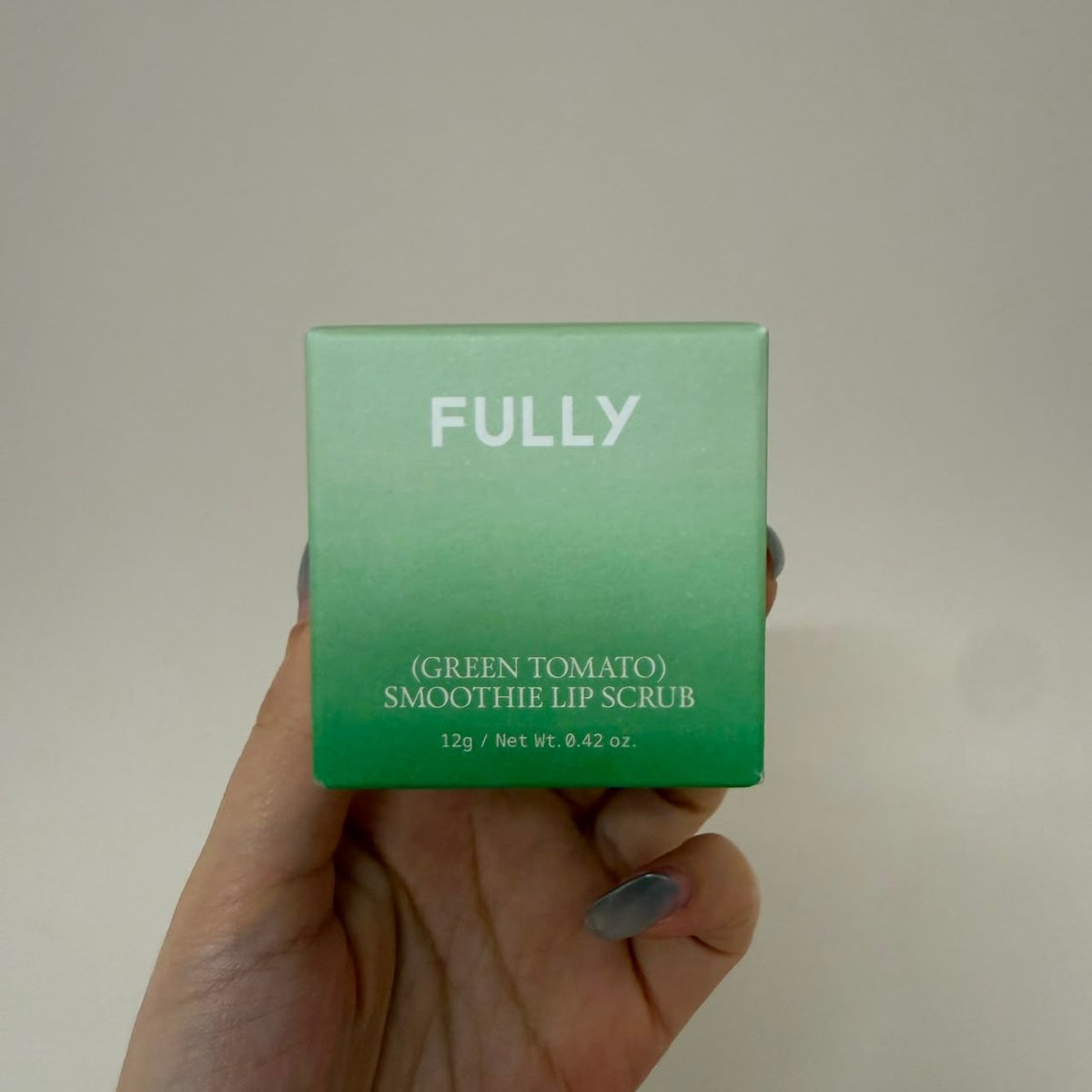 DDM DD750 FULLY (GREEN TOMATO) SMOOTHIE LIP SCRUB 12G(KR37.0)