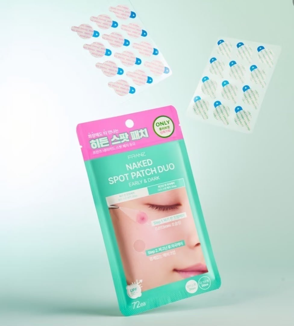 OLIVE YOUNG YY716 NAKED SPOT PATCH DUO EARLY & DARK (72EA)