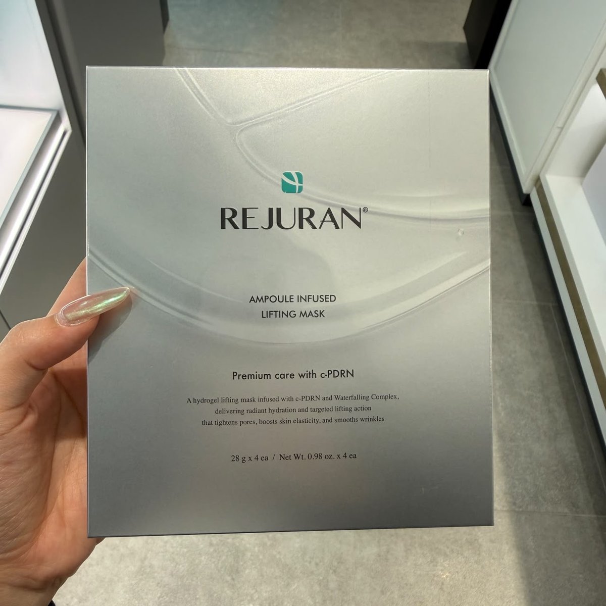 REJURAN RJ801 AMPOULE INFUSED LIFTING MASK (4EA) (KR38.0)