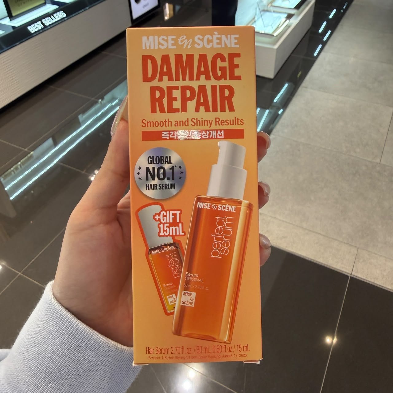 OLIVE YOUNG YY732 MISE SCENE DARNAGE REPAIR(80ML+15ML)(KR39.0)