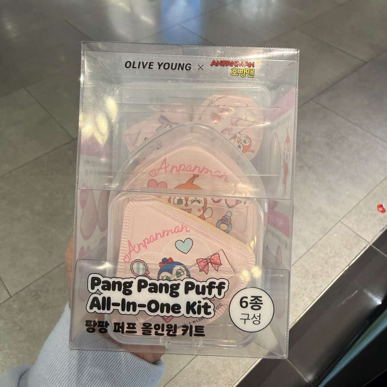 OLIVE YOUNG YY743 STUDIO 17 PANG PANG PUFF ALL IN ONE KIT (6EA) (KR39.0)