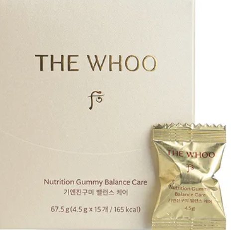 WHOO WH412 NUTRITION GUMMY BALANCE CASE 4.5Gx15EA (KR39.0)