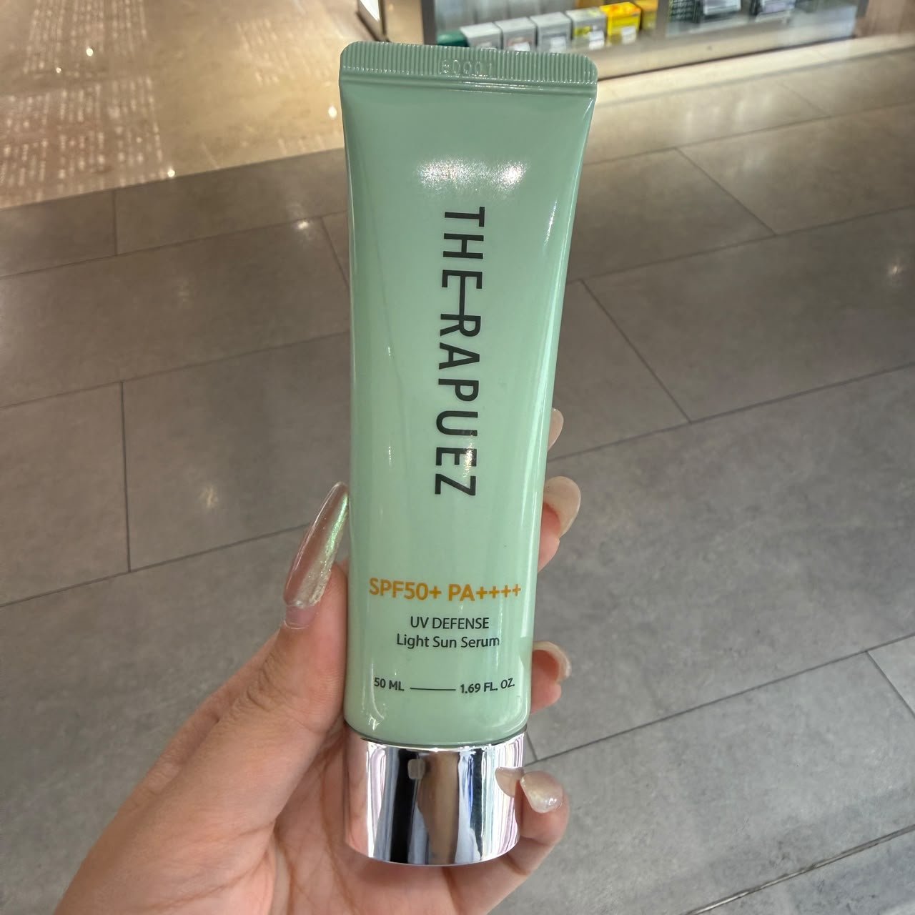 AROCELL AR452 THE RAPUEZ UV DEFENSE LIGHT SUN CREAM SPF50+ PA++++ (50ML) (KR39.0)