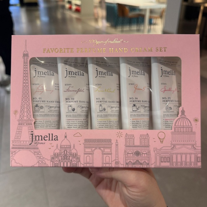 JM SOLUTION JM401 FAVORITE PERFUME HAND CREAM SET
