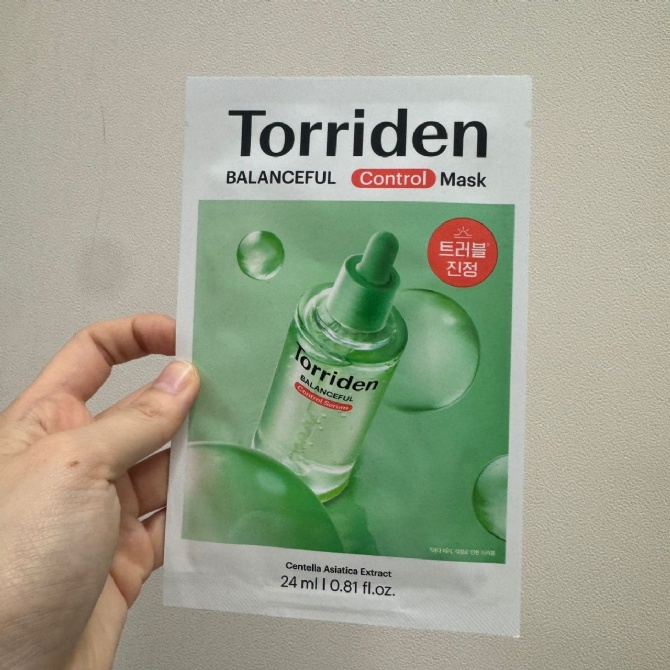 OLIVE YOUNG YY450 TORRIDEN BALANCEFUL CONTROL MASK (1EA)