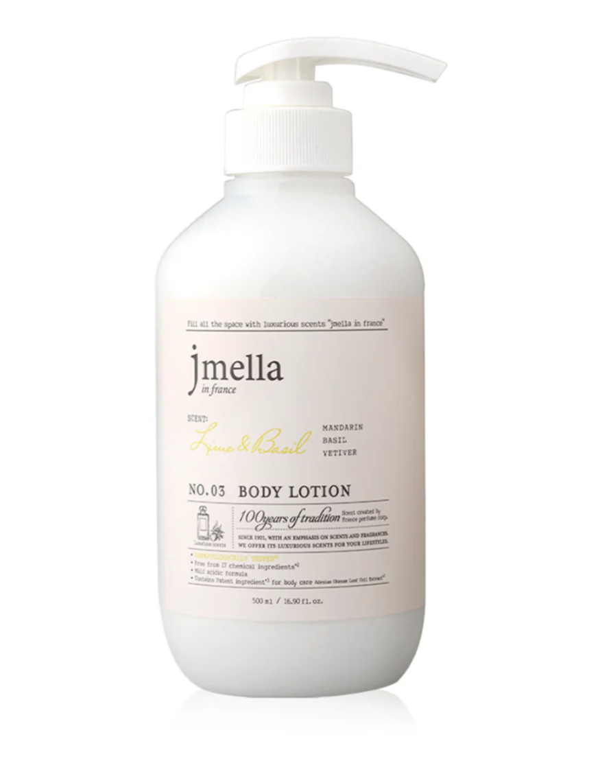 JM SOLUTION JM012 NO.3 LIME & BASIL BODY LOTION (500ML) (KR37.0)