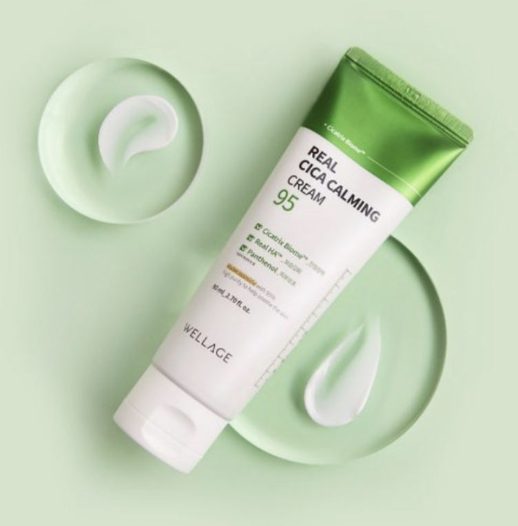 WELLAGE WE307 REAL CICA CALMING 95 CREAM (80ML) (KR37.0)