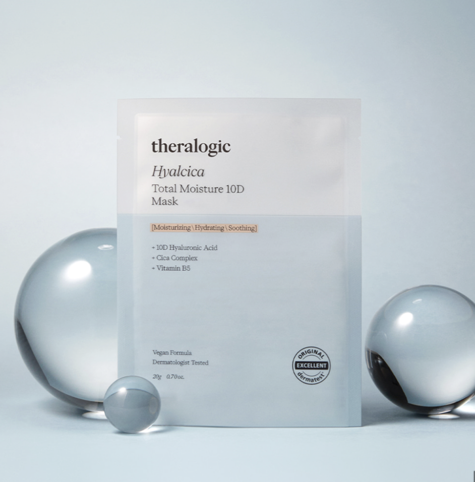 THERALOGIC RG209 HYALCICA TOTAL MOISTURE 10D MASK 20G (10EA/BOX) (KR37.0)