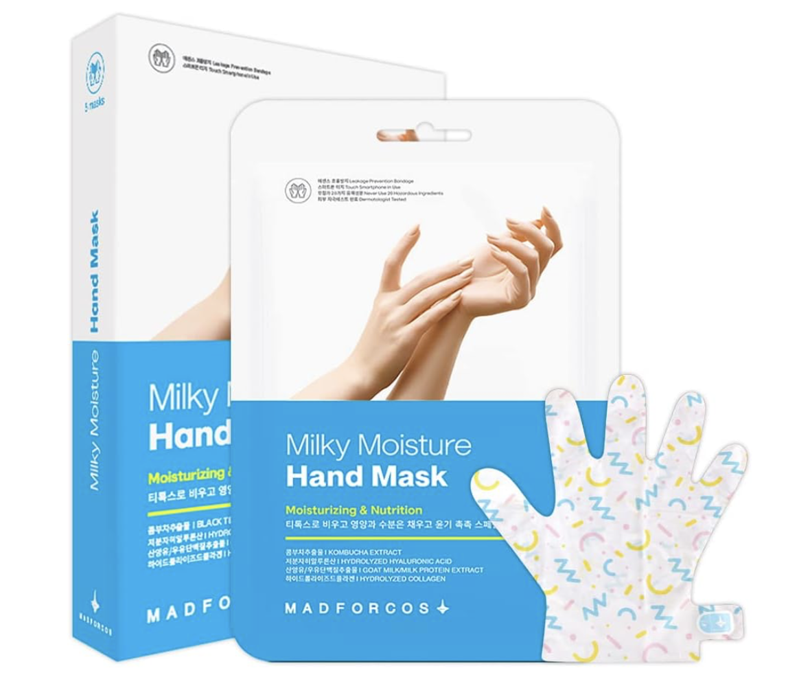 MADFORCOS MA306 MILKY MOISTURE HAND MASK (5PCS) (KR37.0)